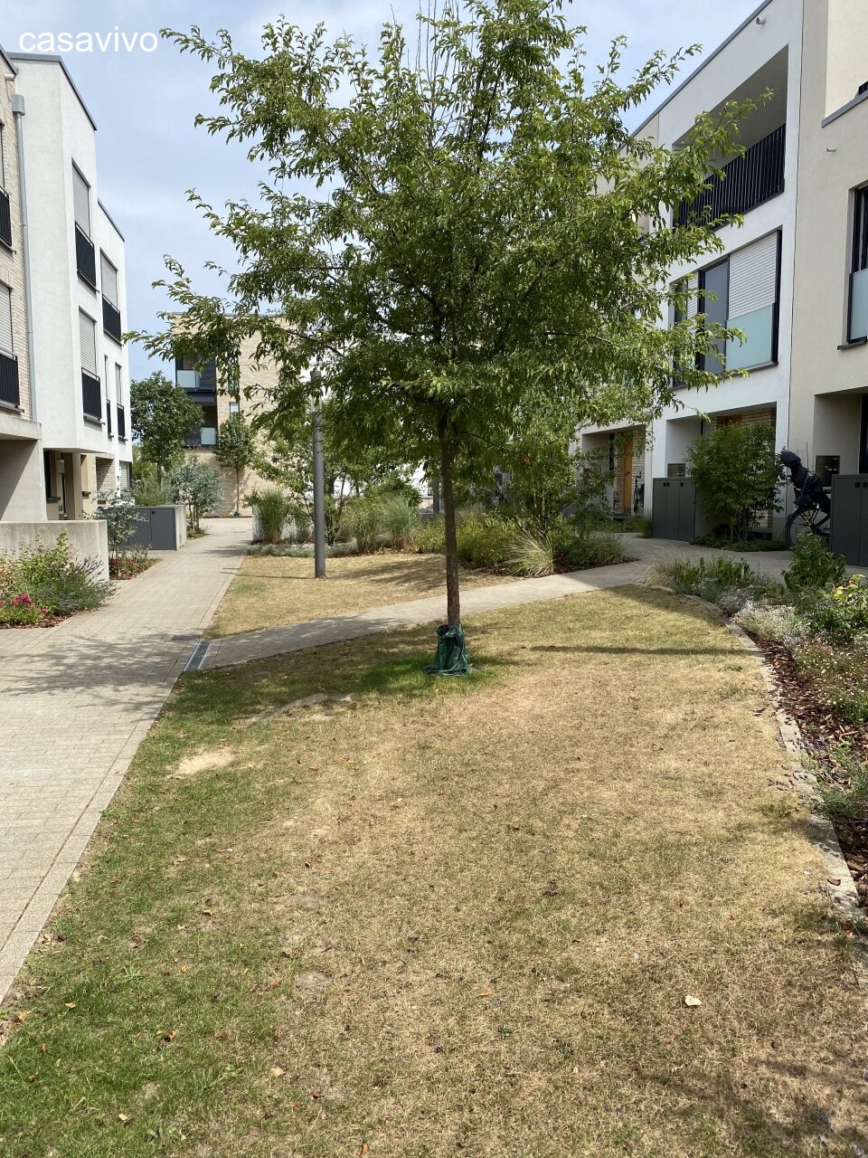 Blick zwischen die Häuser