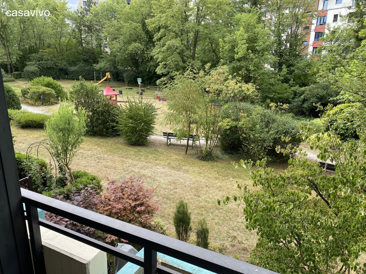 Blick in den Gartenbreich